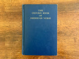 The Oxford Book of American Verse, Chosen by F.O. Matthiessen, Vintage 1950