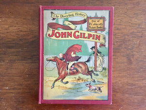 . Diverting History of John Gilpin, R. Caldecott Picture Book, Vintage 1925, Hardcover