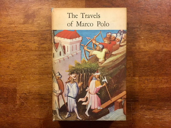 The Travels of Marco Polo, Orion Press, Hardcover Book, Dust Jacket, Vintage, Illustrated
