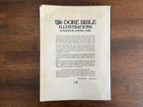 The Dore Bible Illustrations, 241 Plates by Gustave Dore, Vintage 1974