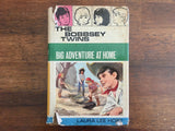 The Bobbsey Twins Big Adventure at Home, Laura Lee Hope, Hardcover, Dust Jacket, 1964