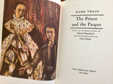 The Prince and the Pauper by Mark Twain, Illustrated by Clarke Hutton, Vintage 1964, Hardcover Book