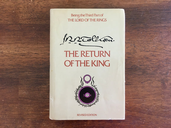 The Return of the King, Revised Edition, by J.R.R. Tolkien, Vintage 1983, HC DJ