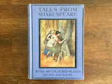 Tales from Shakespeare by Charles and Mary Lamb, Antique 1919, Illustrated by A.E. Jackson