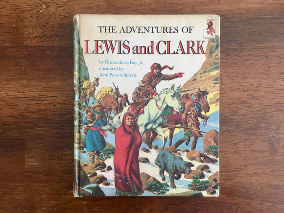 The Adventures of Lewis and Clark by Ormonde de Kay Jr., Step-Up Book, Vintage 1968