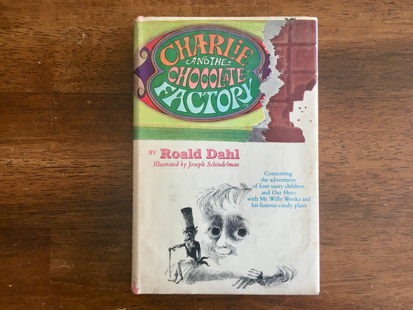Charlie and the Chocolate Factory by Roald Dahl, 1964, Junior Deluxe Edition, HC DJ