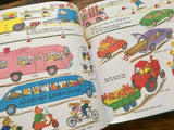 Richard Scarry’s Best Word Book Ever and Cars, Trucks and Things That Go, HC