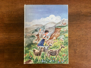 Heidi by Johanna Spyri, Illustrated Junior Library, Vintage 1945