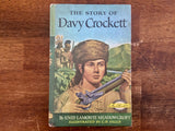 The Story of Davy Crockett by Enid Lamonte Meadowcroft, Illustrted by C.B. Falls, Signature Books, Vintage 1952, Hardcover Book