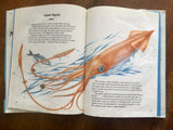 Monsters of the Sea, Rita Golden Gelman, Illustrated Ocean Animals, Vintage 1990