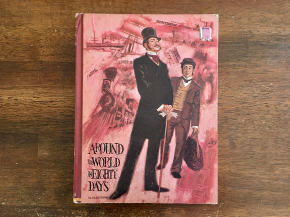 Around the World in Eighty Days by Jules Verne, Illustrated by Don Irwin, 1969