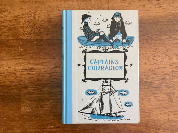 Captains Courageous by Rudyard Kipling, Junior Deluxe Edition, Vintage 1957