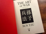 The Art of War by Sun Tzu, Chinese Binding, Parallel Chinese/English, Uncut Pages
