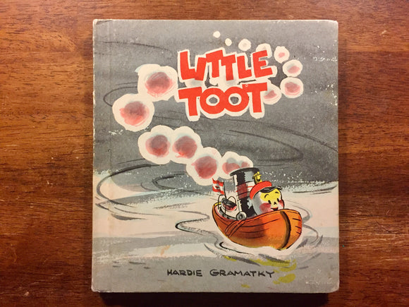 Little Toot by Hardie Gramatky, Vintage 1939, Hardcover Book, Illustrated