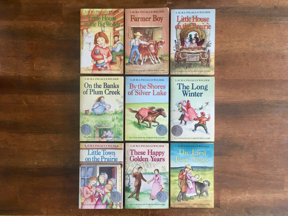 Little House series by Laura Ingalls Wilder, 9-Volume set