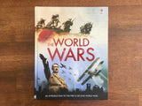 The World Wars, Usborne Publishing, Intro to First and Second WW1 WW2, HC