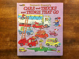 Richard Scarry's Cars and Trucks and Things That Go, A Golden Book, Vintage 1974,