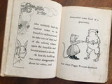 Peter Rabbit Goes to School, HC, Antique 1917, Louise A Field, Illustrated by Virginia Albert