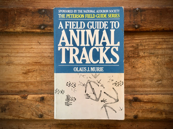 Animal Tracks, Peterson Field Guide, PB, Nature Study, Reference