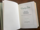 Vanity Fair by William Makepeace Thackeray, Illustrated, Franklin Library, 1977