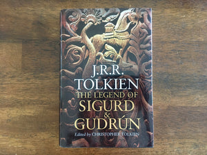 The Legend of Sigurd & Gudrun by JRR Tolkien, Hardcover Book with Dust Jacket