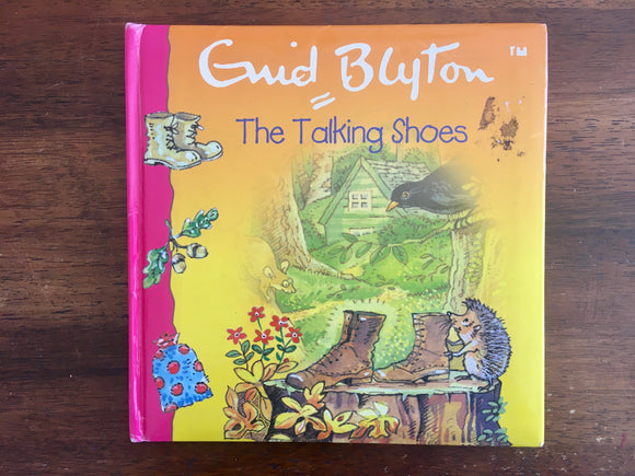 The Talking Shoes by Enid Blyton, Illustrated by Pam Storey, Hardcover Book