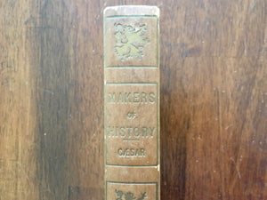Caesar by Jacob Abbott, Makers of History, Antique, Hardcover Book, Werner