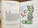 Aesop’s Fables, Illustrated by Fritz Kredel, Illustrated Junior Library, Vintage 1947
