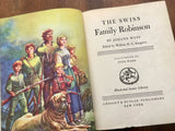 Swiss Family Robinson by Johann Wyss, Illustrated Junior Library, Vintage 1949