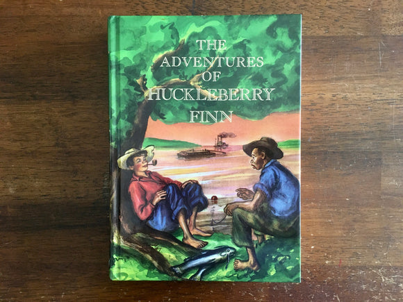 The Adventures of Huckleberry Finn by Mark Twain, Junior Illustrated Library