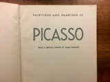 . Paintings and Drawings of Picasso, Critical Survey by Jaime Sabartes, Vintage 1946
