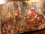 Jolly Old Santa Claus, Hardcover Book, Vintage 1961, George Hinke Illustrated, Christmas