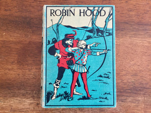 Robin Hood and His Merry Outlaws, Illustrated by N.C. Wyeth, Hardcover Book, Vintage