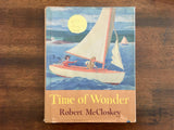 Time of Wonder by Robert McCloskey, Vintage 1985, Hardcover book, Dust Jacket