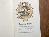 Treasure Island by Robert Louis Stevenson, Illustrated by Edward A. Wilson, Vintage 1941