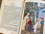 Under the Lilacs by Louisa May Alcott, Illustrated by Eunice Stephenson, Vintage 1934, Hardcover Book