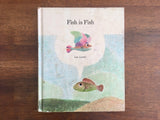 Fish is Fish by Leo Lionni, Vintage 1970, Large HC Book, Illustrated