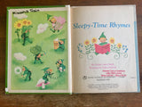 Sleepy-Time Rhymes, Hardcover Book, Vintage 1964, Illustrated