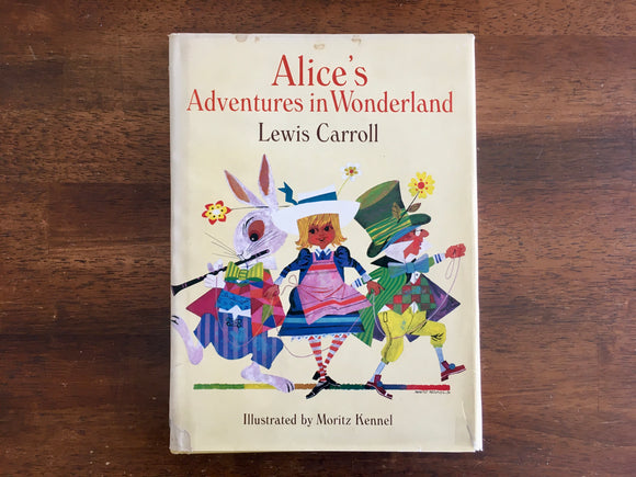 Alice’s Adventures in Wonderland, Lewis Carroll, Illustrated by Moritz Kennel, HC DJ