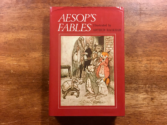 Aesop’s Fables, Illustrated by Arthur Rackham, Introduction by G.K. Chesterton, Hardcover Book with Dust Jacket