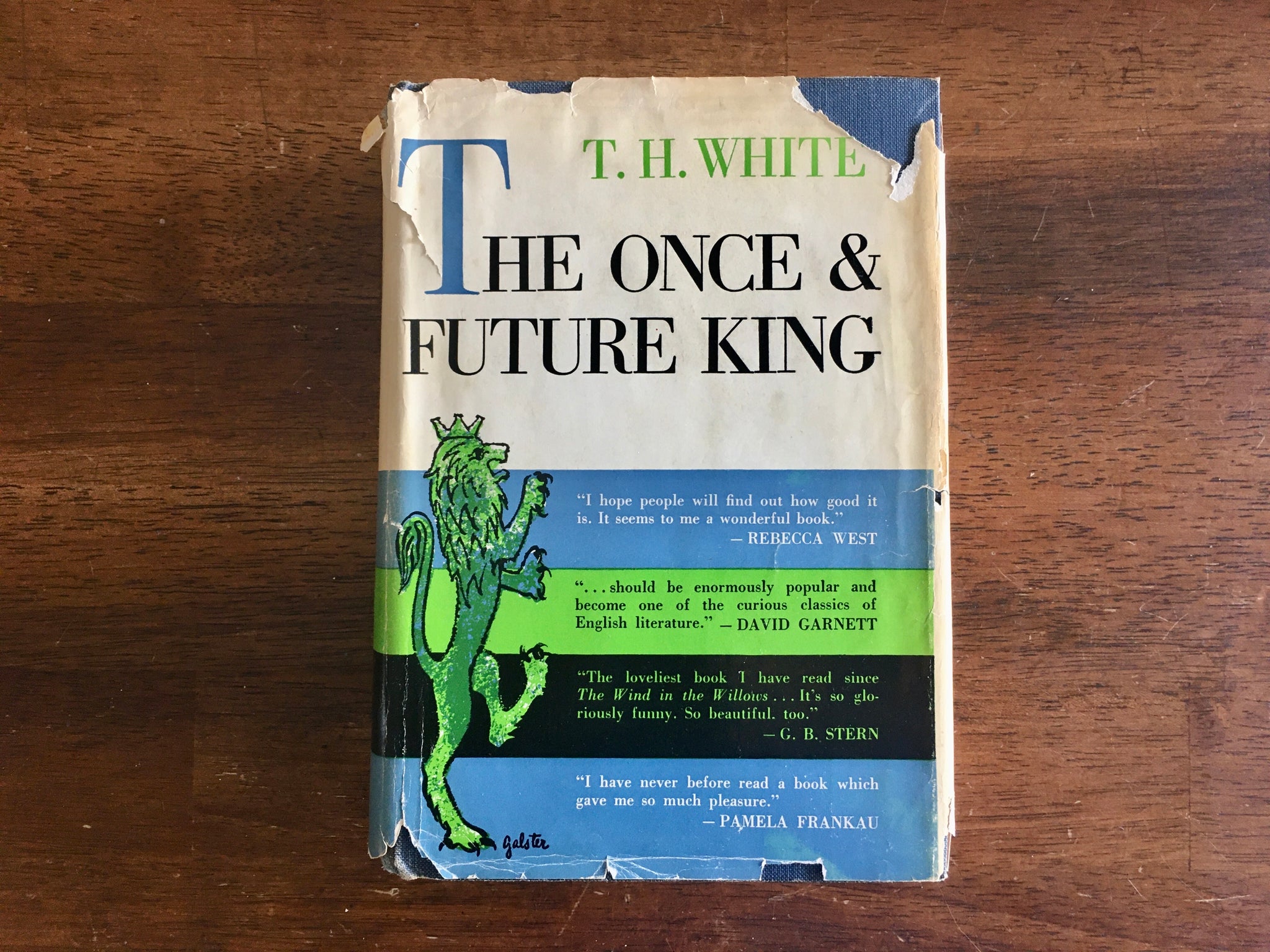 The Once and Future King by T.H. White, Vintage, HC DJ, 8th Printing –  BiblioHaven.com