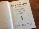The New Winston First Reader, Hardcover Book, Vintage 1928, Illustrated