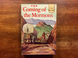 Coming of the Mormons, Landmark Book, By Jim Kjelgaard, Vintage 1953, HC DJ