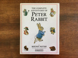 The Complete Adventures of Peter Rabbit by Beatrix Potter, Vintage 1993, HC DJ