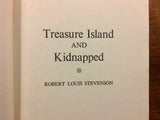 Treasure Island and Kidnapped by Robert Louis Stevenson, International Collector's Library, Vintage, Hardcover Book