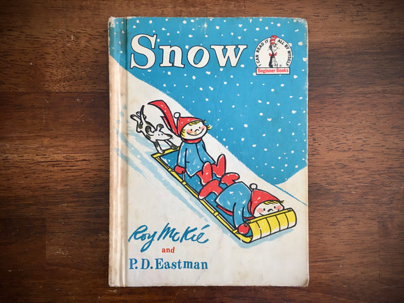 Snow by P.D. Eastman, Vintage 1962, Illustrated by Roy McKie, HC