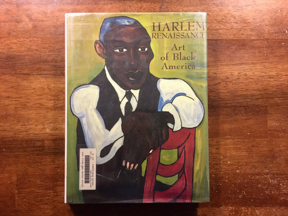 Harlem Renaissance Art of Black America, Vintage 1994, Harcover Book with Dust Jacket in Mylar