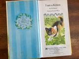 I am a Kitten, Golden Board Book, Vintage 1975, Hardcover