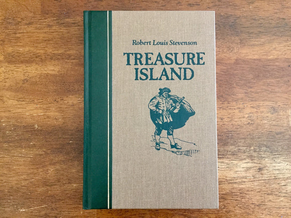 Treasure Island by Robert Louis Stevenson, Reader's Digest Edition, Illustrated by Frank Godwin, Vintage 1987