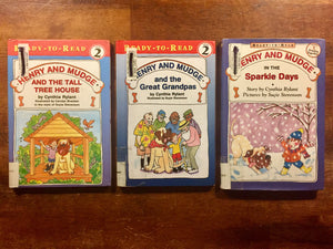 Henry and Mudge Bundle of 3 Books, By Cynthia Rylant, Hardcover